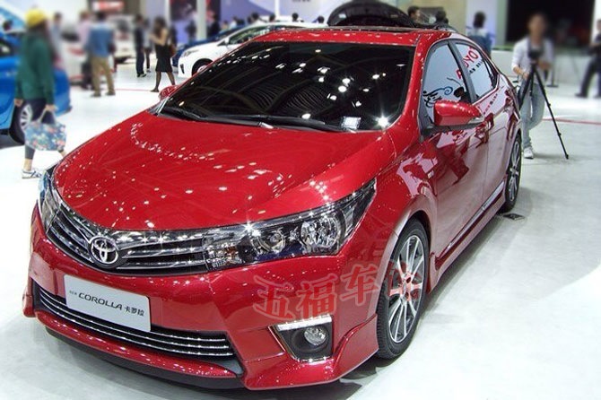 Toyota Corolla 2014 обвес