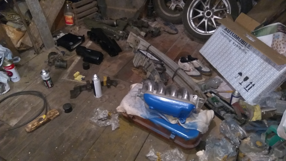 Полировка впускного и буферы багажника — Toyota Celica (230), 1,8 л ...