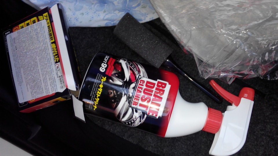 Очиститель дисков Soft99 Brake dust cleaner — Mitsubishi Lancer X, 1,8