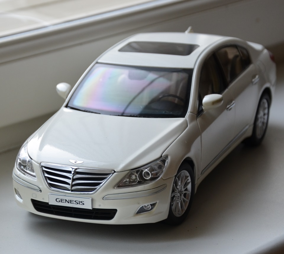 Hyundai Genesis 1/18 — Сообщество «Масштабные Модели» на DRIVE2