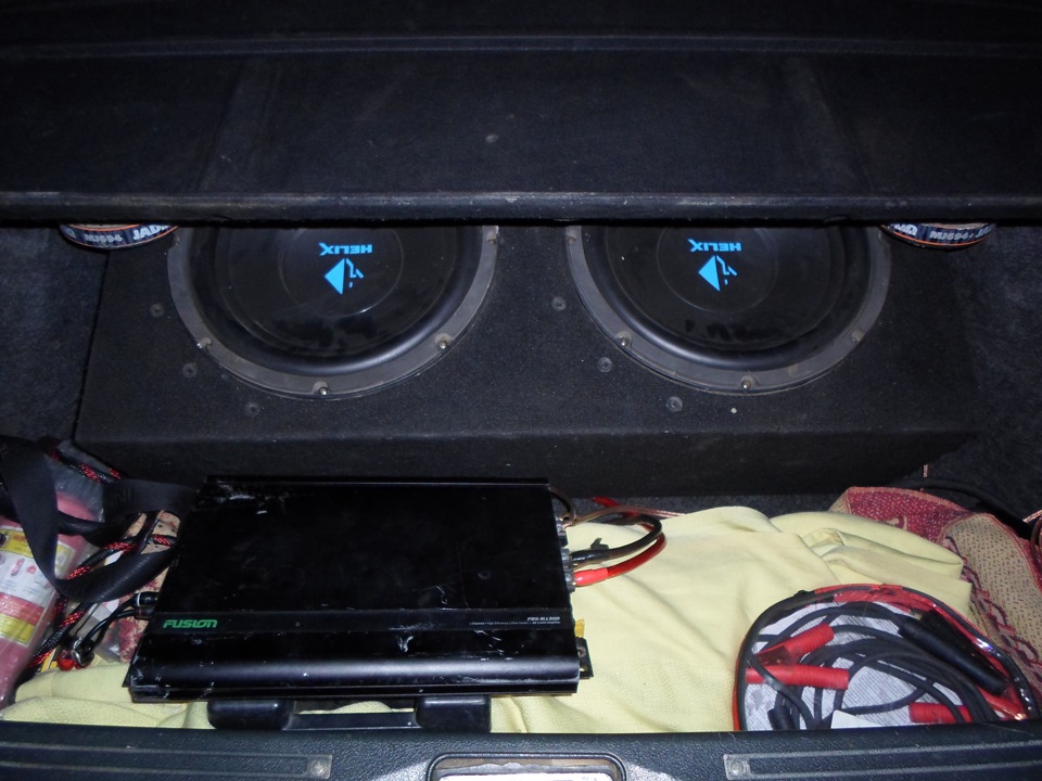 Ремонт усилителя звука и подключение нового саба — LADA 2114, 1,6 л ...