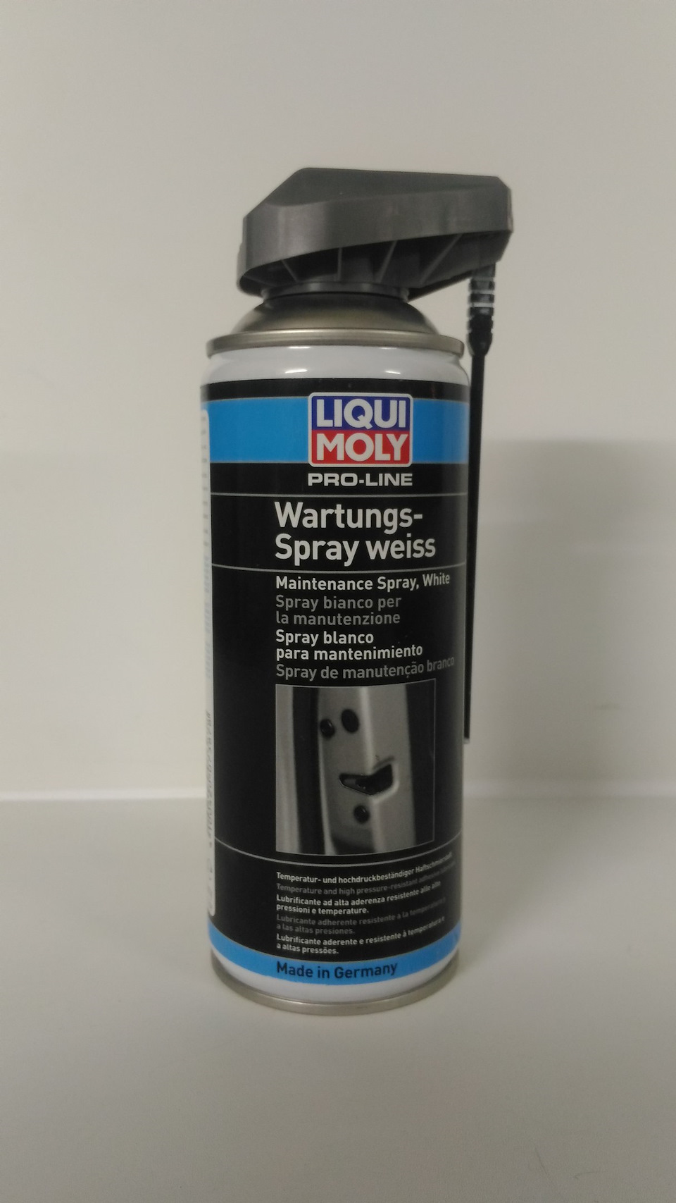 7387 LiquiMoly Грязеотталкивающая белая смазка Pro-Line Wartungs-Spray ...