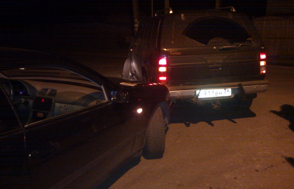 Террано vs Мерен — Nissan Terrano I, 2,7 л, 1992 года | ДТП | DRIVE2