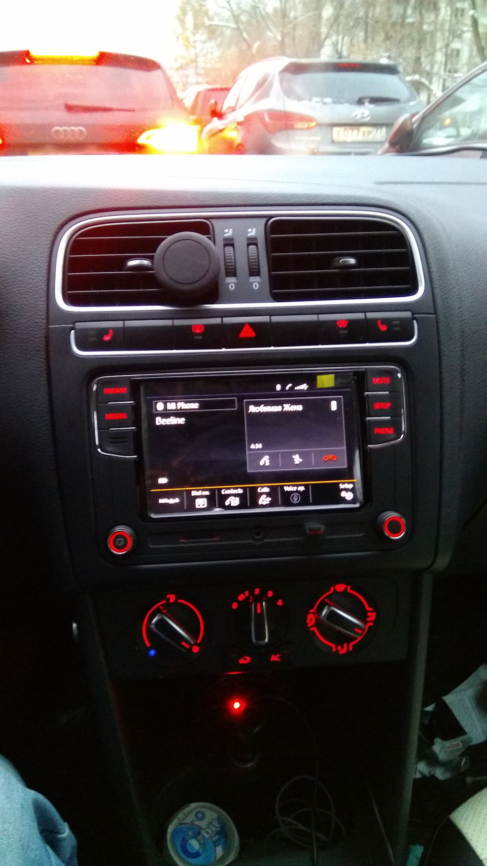 Магнитолы RCD-330 и RCD-330 Plus — Volkswagen Polo Sedan, 1,6 л, 2012 ...