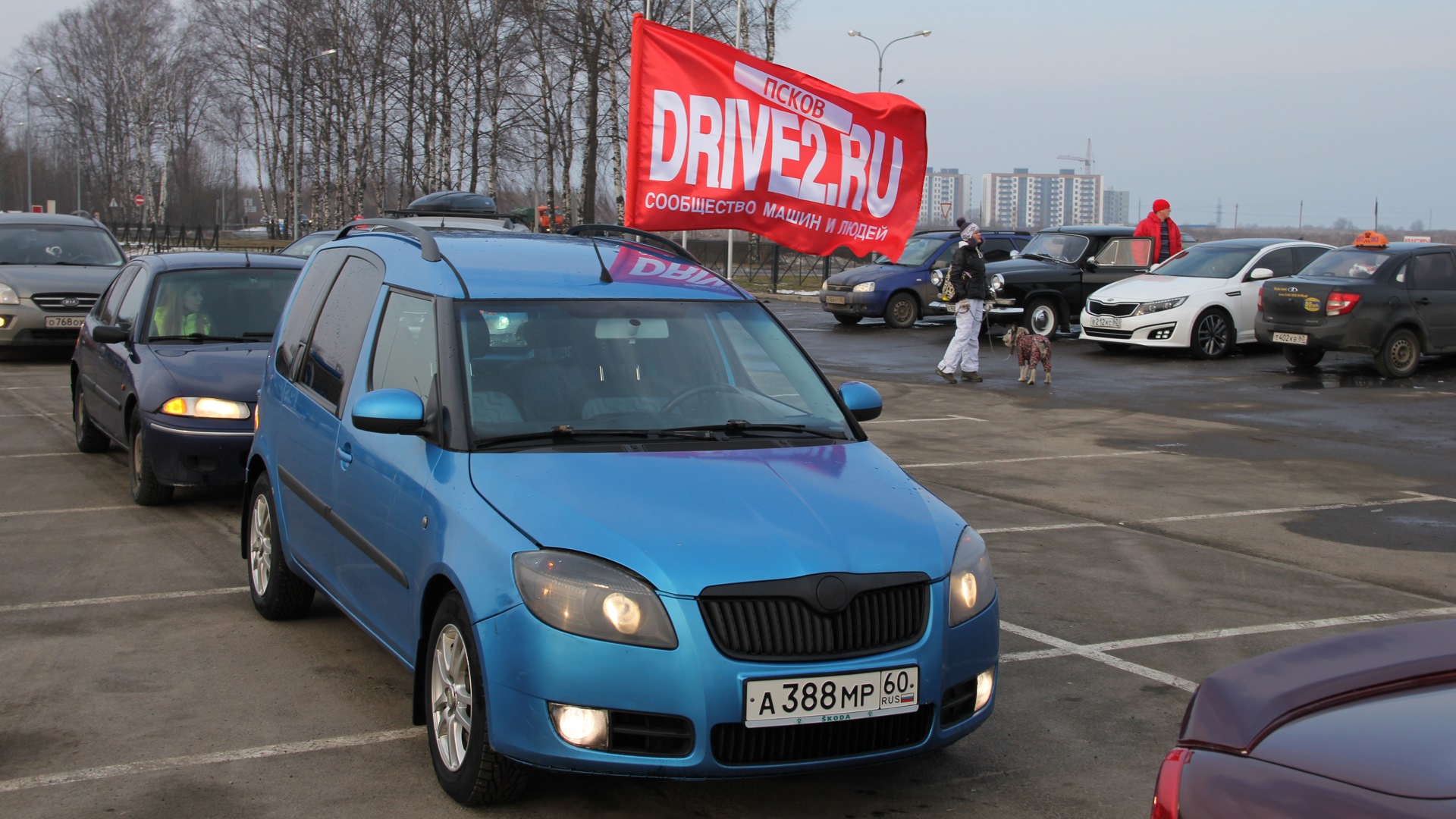 Skoda Roomster 1.6 бензиновый 2007 | Голубой ваГГон на DRIVE2