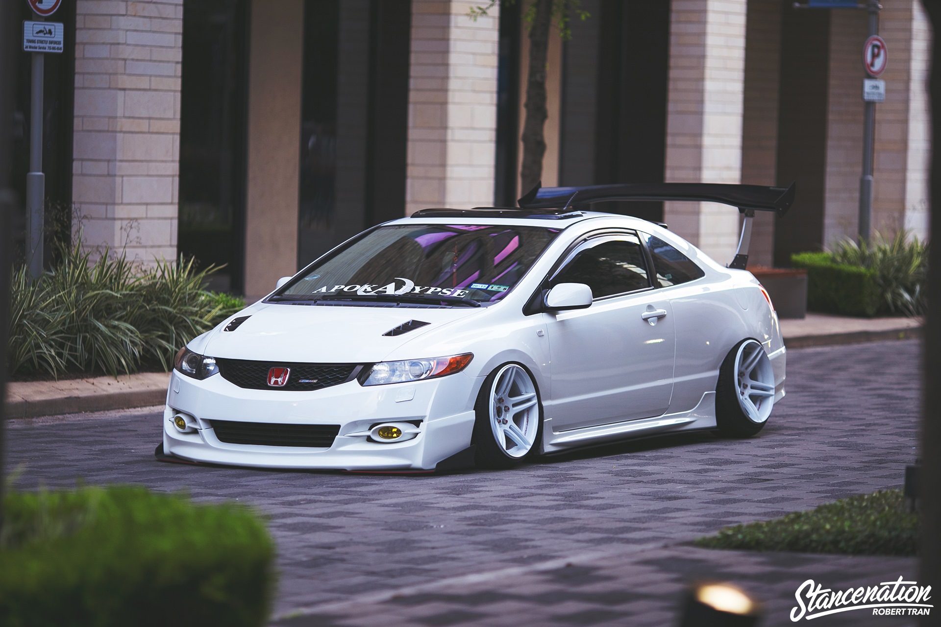 Honda Civic Coupe 8 stance