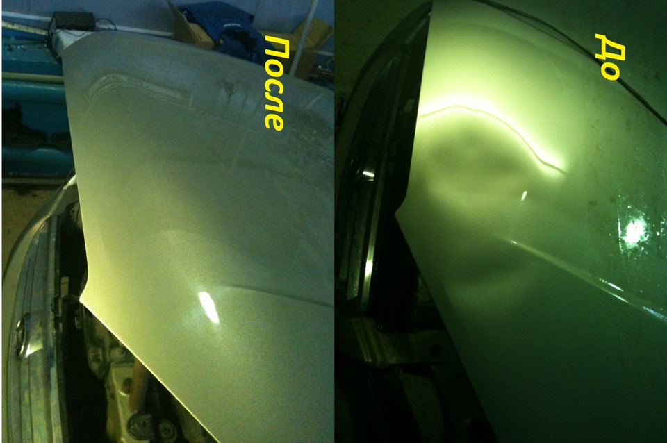 Удаление вмятин без покраски. Моя группа в VK vk.com/club69659434 — DRIVE2