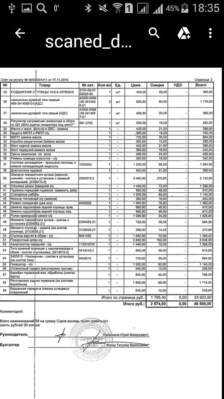 Фото в бортжурнале УАЗ Pickup. Запчасти на фото: 6127509AK, 469341405601, 3400015, 341405, 2304019, 4445522, 1440Q0