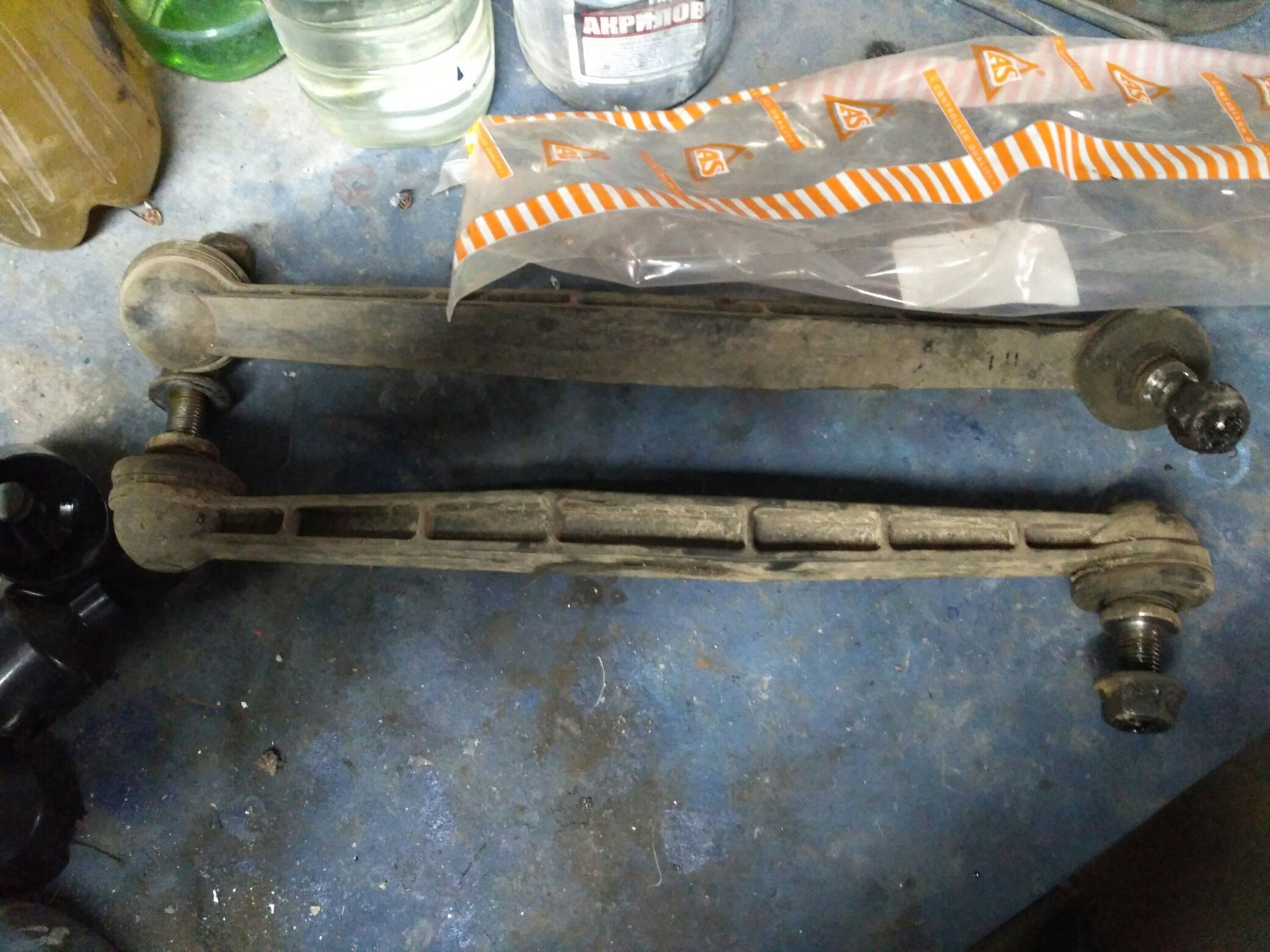 Замена резинок и стоек стабилизатора. — Opel Astra G, 1,4 л, 2006 года ...