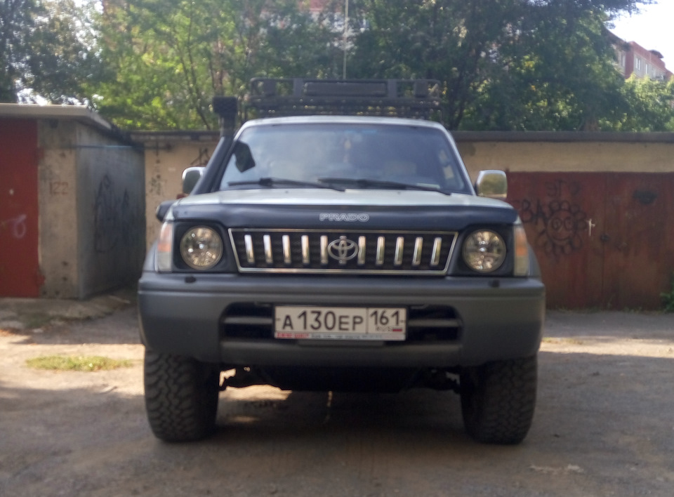 Увеличение ширины колеи (вынос колес) — Toyota Land Cruiser Prado 90 ...