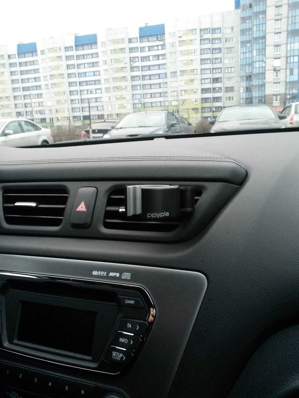 Ppyple Vent-Clip5 и Ppyple CD-N5 — KIA Rio (3G), 1,6 л, 2014 года ...