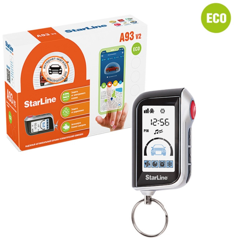 Сигнализация с автозапускомStarline A93 v2 ECO — Toyota Land Cruiser ...