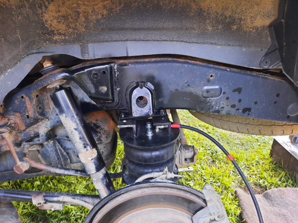 Подготовка по задней подвеске — Mitsubishi Carisma, 1,6 л, 2000 года ...