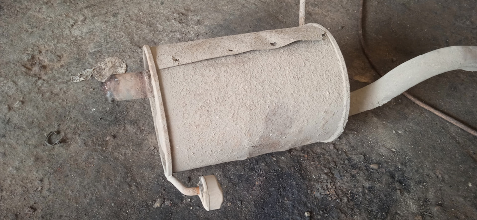 #17#Глушитель-ремонт. — Daihatsu Terios Kid, 0,6 л, 2006 года | визит ...