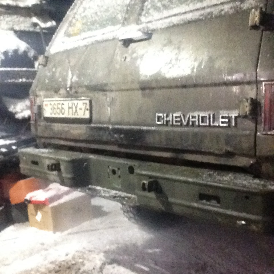 Осталось покрасить только))))) — Chevrolet Suburban (8G)