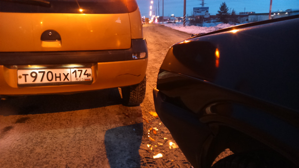 Мое первое ДТП. — Lada 21083, 1,5 л, 1993 года | ДТП | DRIVE2