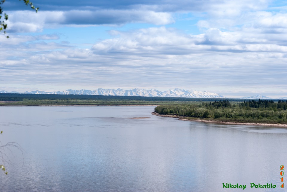 Река Печора и Уральские горы