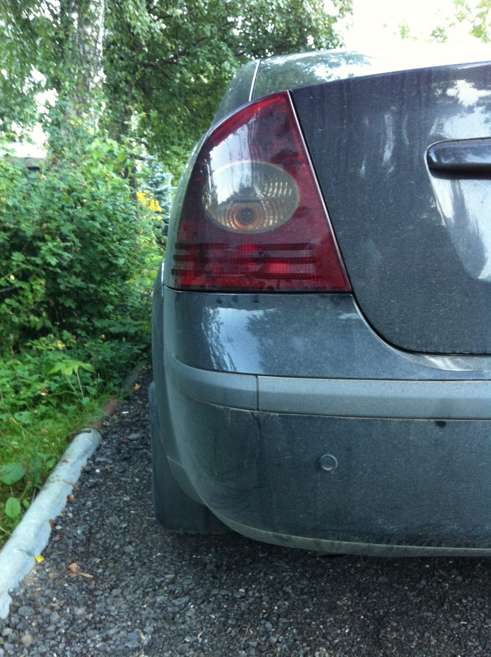 Проект задних фонарей — Ford Focus II Hatchback, 2 л, 2008 года ...