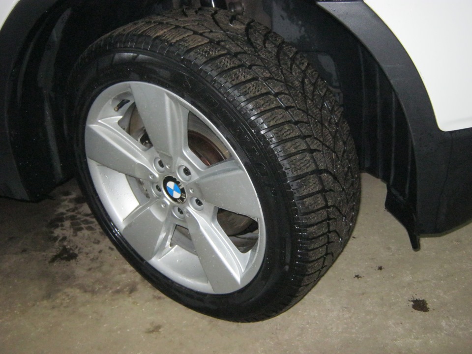 Вынужденный переход зимней резины с Липучки на Шипы — BMW X3 (E83), 2,5 ...