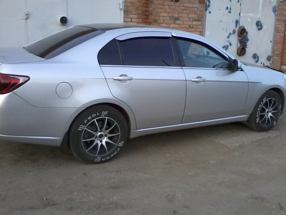 Обводка надписей на шинах — Chevrolet Epica, 2 л, 2010 года | тюнинг ...