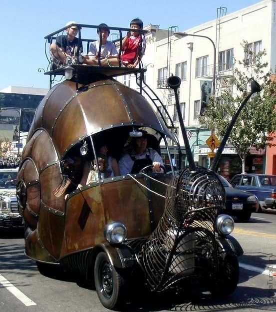 Необычные скульптуры из машин VW Beetle - DRIVE2