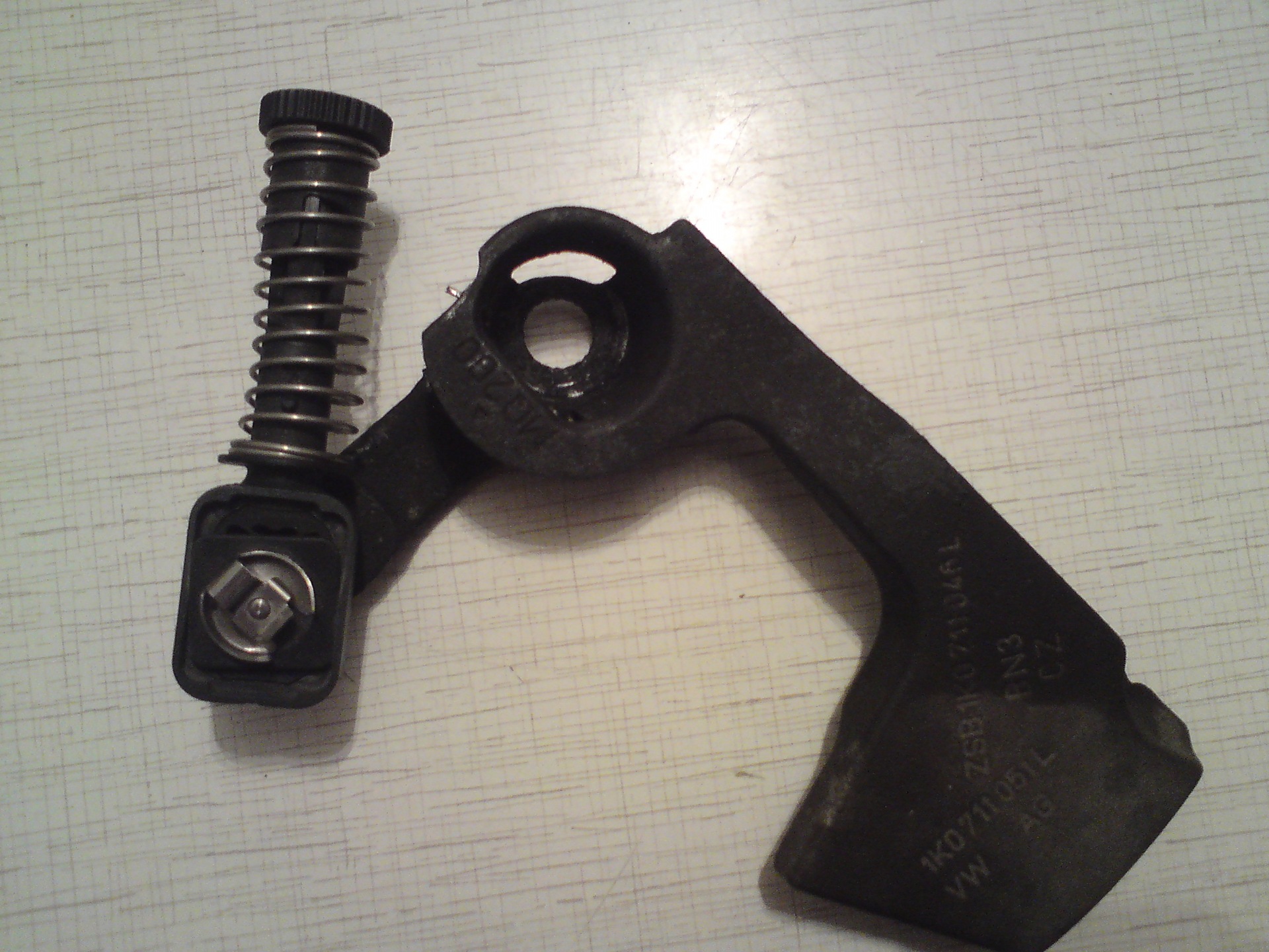 Рычаг выбора передач — Skoda Octavia A5 Mk2, 1,6 л, 2007 года | визит ...