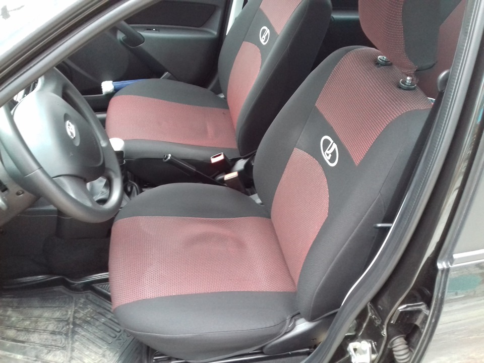 Чехлы — Lada Гранта Лифтбек (1G), 1,6 л, 2015 года | аксессуары | DRIVE2