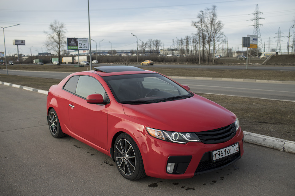 Kia Cerato Koup 2 белая