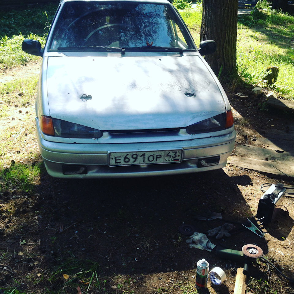 Капот бэд бой — Lada 2114, 1,6 л, 2008 года | кузовной ремонт | DRIVE2