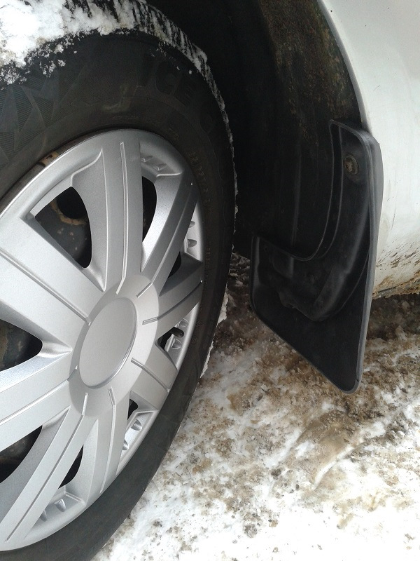 Брызговики NLF1603F11. — Ford Focus Wagon II, 1,6 л, 2008 года | тюнинг ...