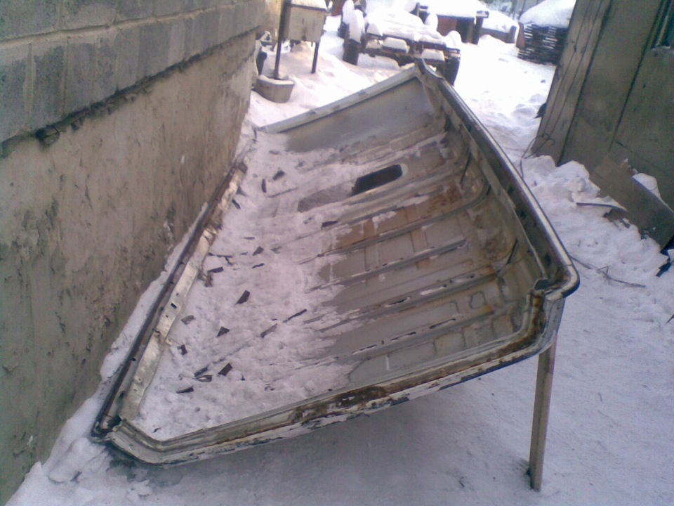 крыша от газели . начало. — УАЗ 3962, 2,7 л, 1993 года | кузовной ...