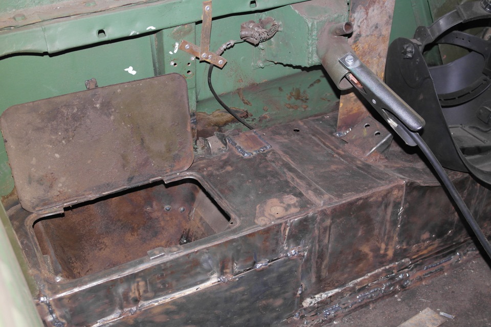 задние крылья и дверные проемы. — УАЗ 469, 2,2 л, 1980 года | кузовной ...