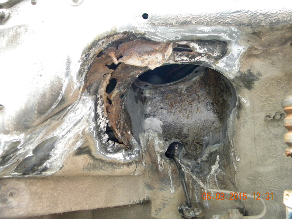 ремонт чашки — Mercedes-Benz E-class (W124), 3 л, 1989 года | кузовной ...