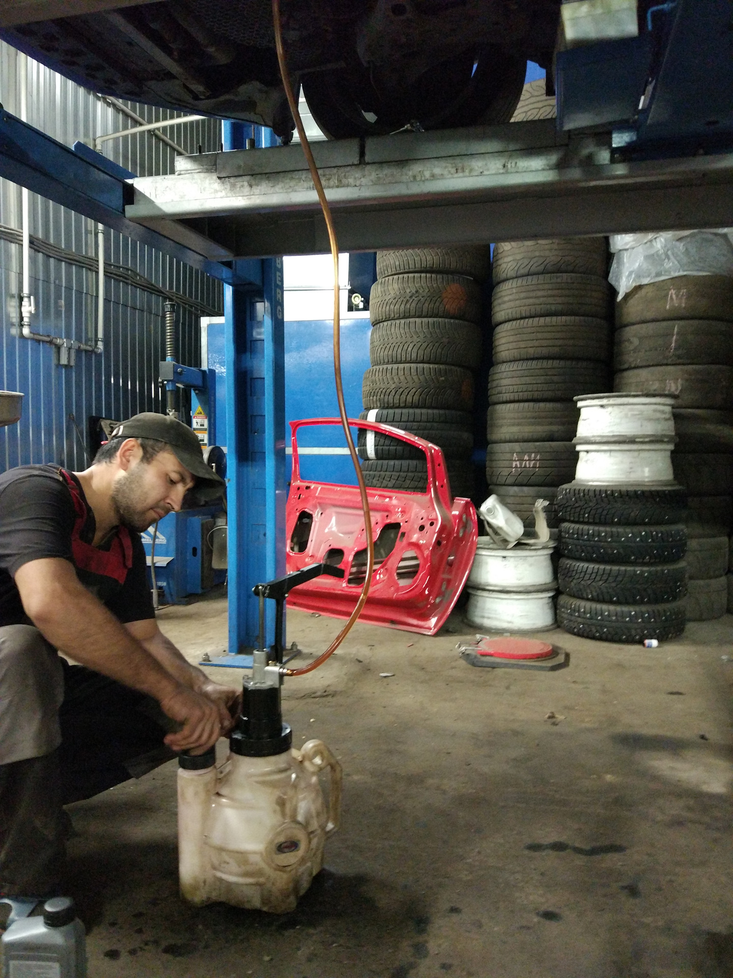 Замена масла в ДСГ 6 в VRTMOTORS — Skoda Octavia RS A7 Mk3, 2 л, 2014 ...