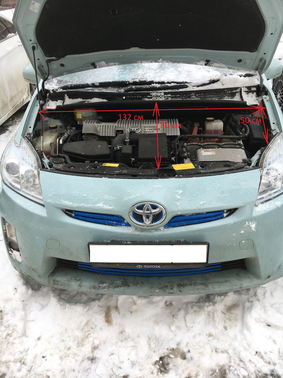 Утепление Приуса — Toyota Prius (30), 1,8 л, 2011 года | аксессуары | DRIVE2