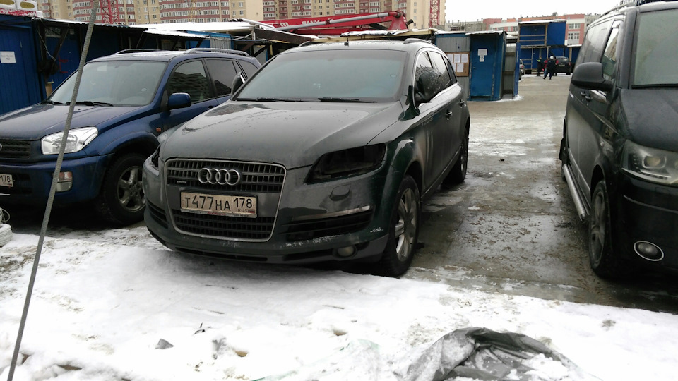 Переборка фар с сюрпризом — Audi Q7 (1G), 3 л, 2008 года | тюнинг | DRIVE2