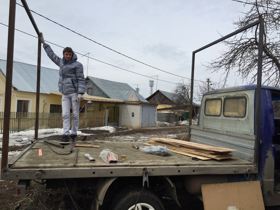 Как Установить Каркас На Газель Своими Руками