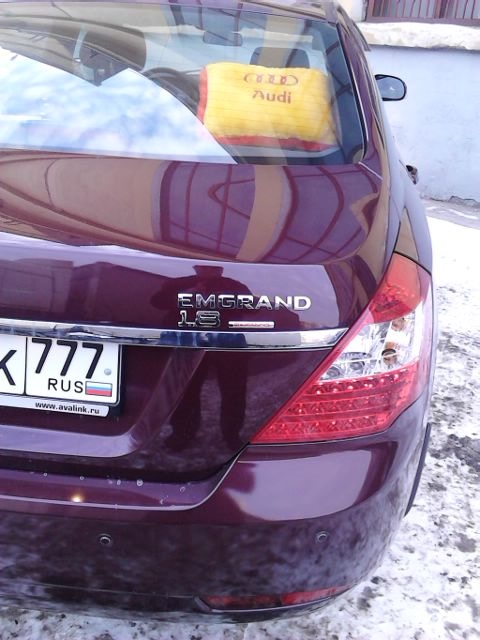 Фото в бортжурнале Geely Emgrand EC7 FE-1