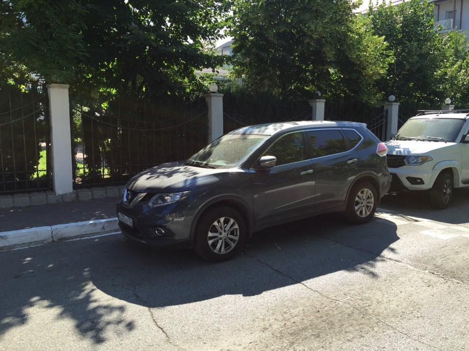 Пробег Москва — Геленджик — Nissan X-Trail III (t32), 2015 года ...