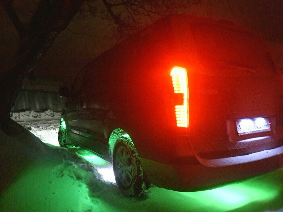 Подсветка днища. — DRIVE2