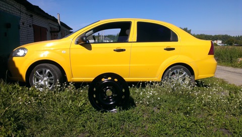 chevrolet aveo ночевка