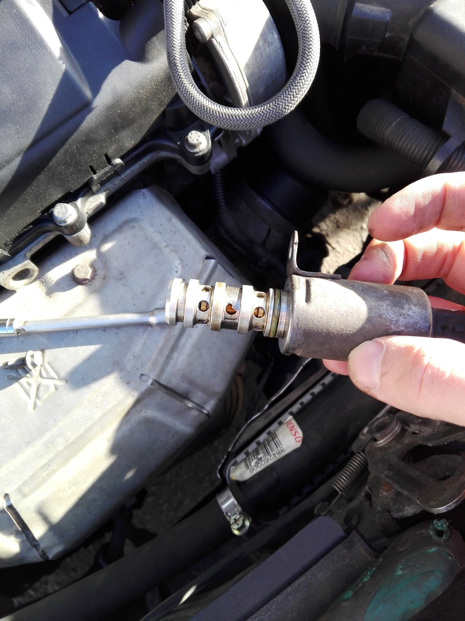 Замена электромагнитного клапана на выпуске и прощание с Р0014 ...