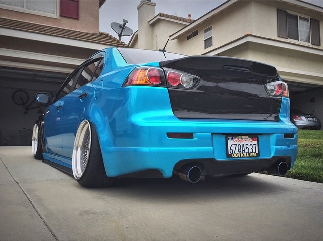 Где покрасить бампер? Посоветуйте! — Mitsubishi Lancer X, 1,8 л, 2008 ...