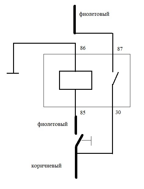 Подключение реле поворотов 4 контакта схема подключения
