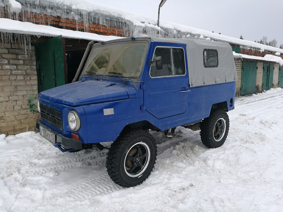 Сафари 540 и литьё 15r — ЛуАЗ 969, 1,7 л, 1991 года | колёсные диски ...