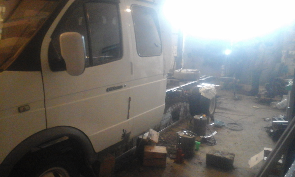 удлинение Газели\"фермер\"№1 — ГАЗ Газель, 2,4 л, 2000 года | своими ...