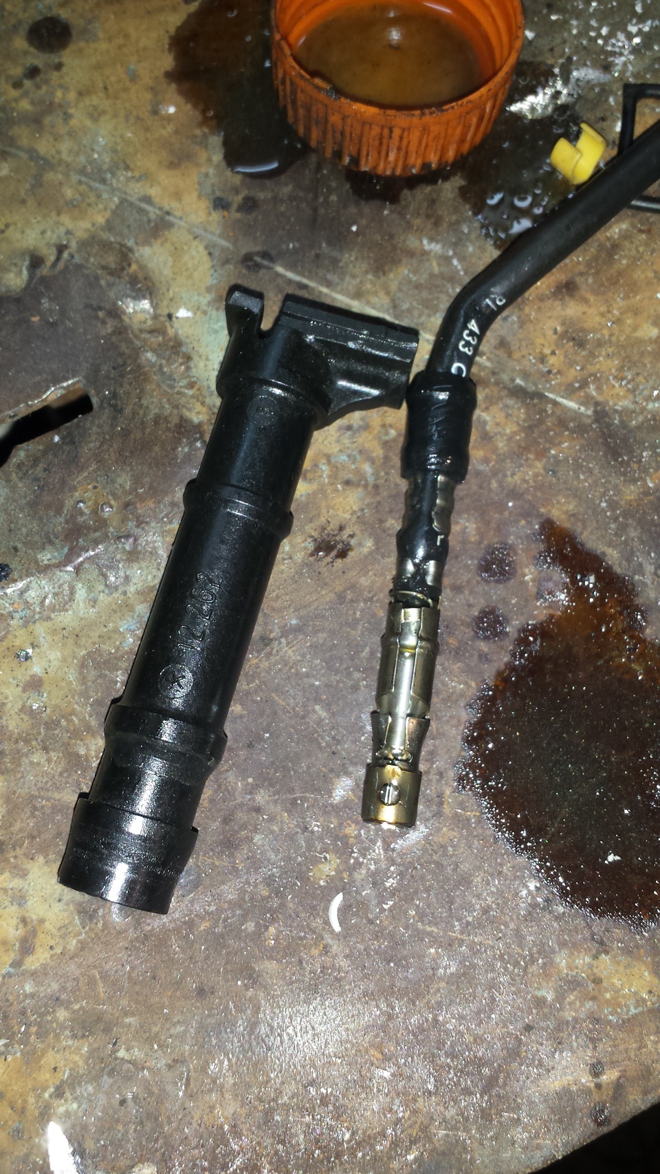 Самый нищебродский колхозинг))) Самодельные высоковольтные провода ...