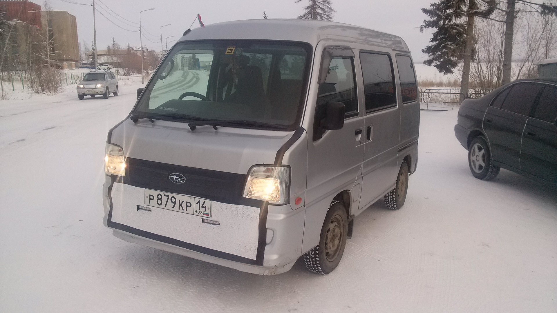 Subaru Sambar (6G) 0.7 бензиновый 2008 | Зверь-машина на DRIVE2