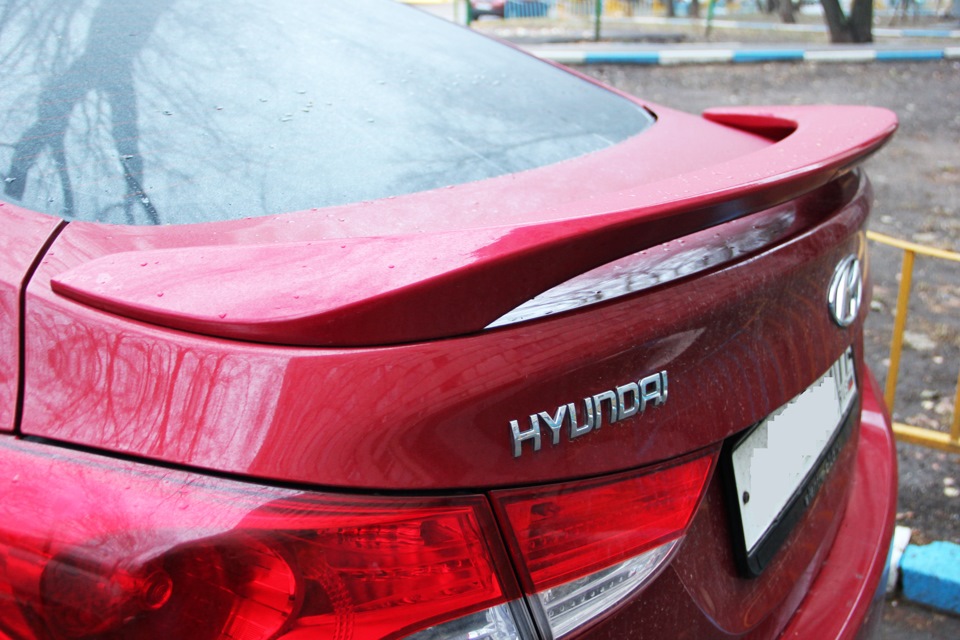 Спойлер Hyundai Elantra 5