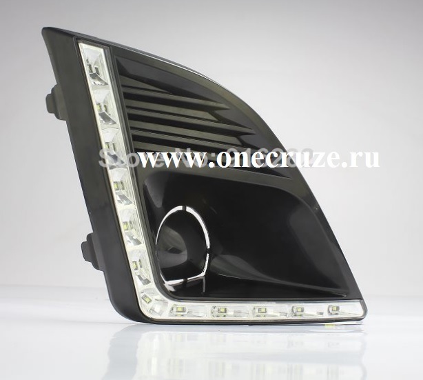 Новые LED ПТФ на Шевроле Круз 2013 года — Chevrolet Cruze (1G), 1,8 л ...